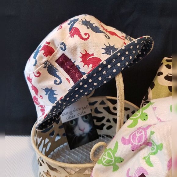 New Kids Reversible Bucket Hat by Bungalow 360 - Picture 1 of 6